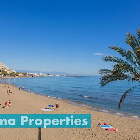 Benalgolf Lovely In With Sea Views, Excellent Wifi Connection, Private Backyard With Bbq Appartement